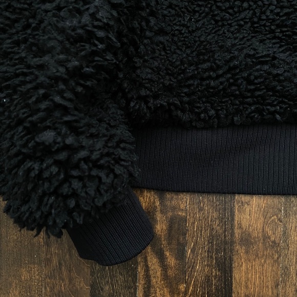 Zara TRF Collection Teddy Fleece Bomber Jacket - Picture 7 of 14